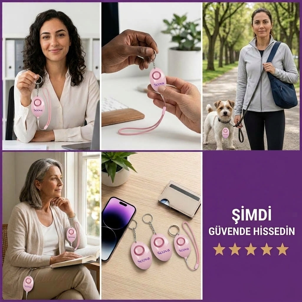 Soova Kişisel Güvenlik Alarmı